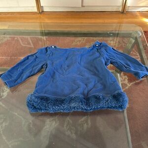 Janie and Jack Blue Dress Size 4